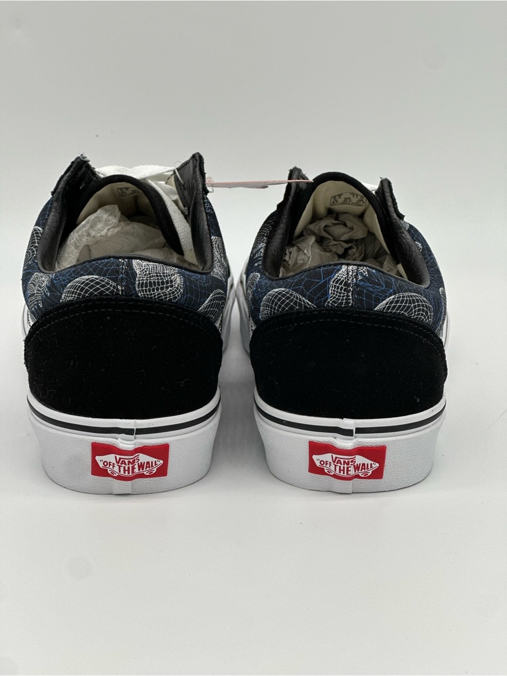 Vans Black & Navy Old Skool with White Stripe - Picture 6 of 10